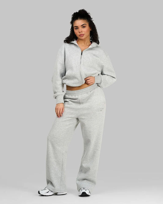 Atenea - Jogger original de pierna recta - Gris