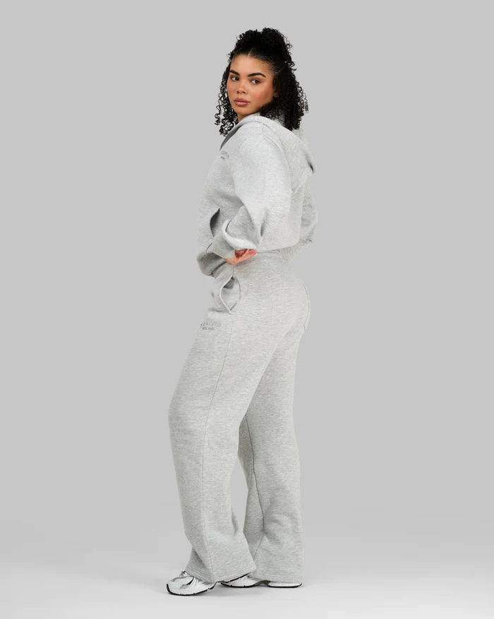 Atenea - Jogger original de pierna recta - Gris