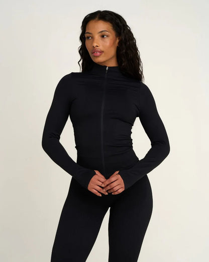 Atenea - Chaqueta seamless sculpting - Negro