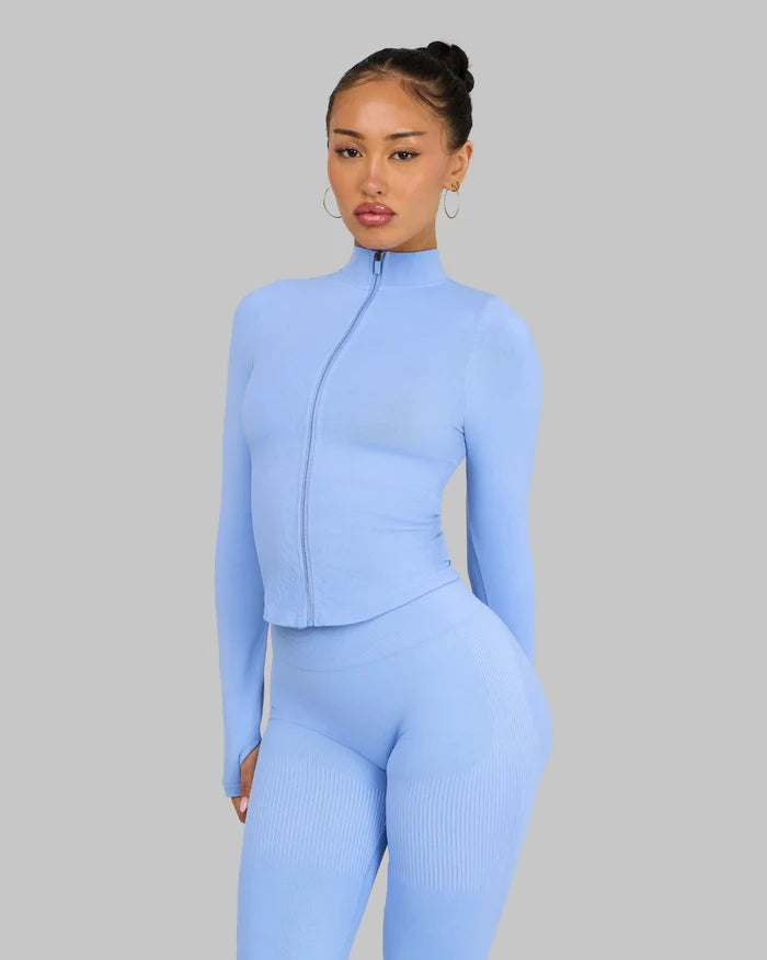Atenea - Chaqueta seamless sculpting - Celeste